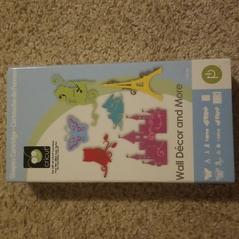 Cricut Cartridge Wall Decor and More.